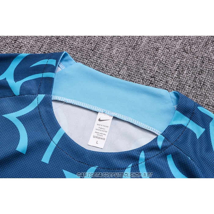 Chandal del Chelsea 22-23 Manga Corta Azul - Pantalon Corto
